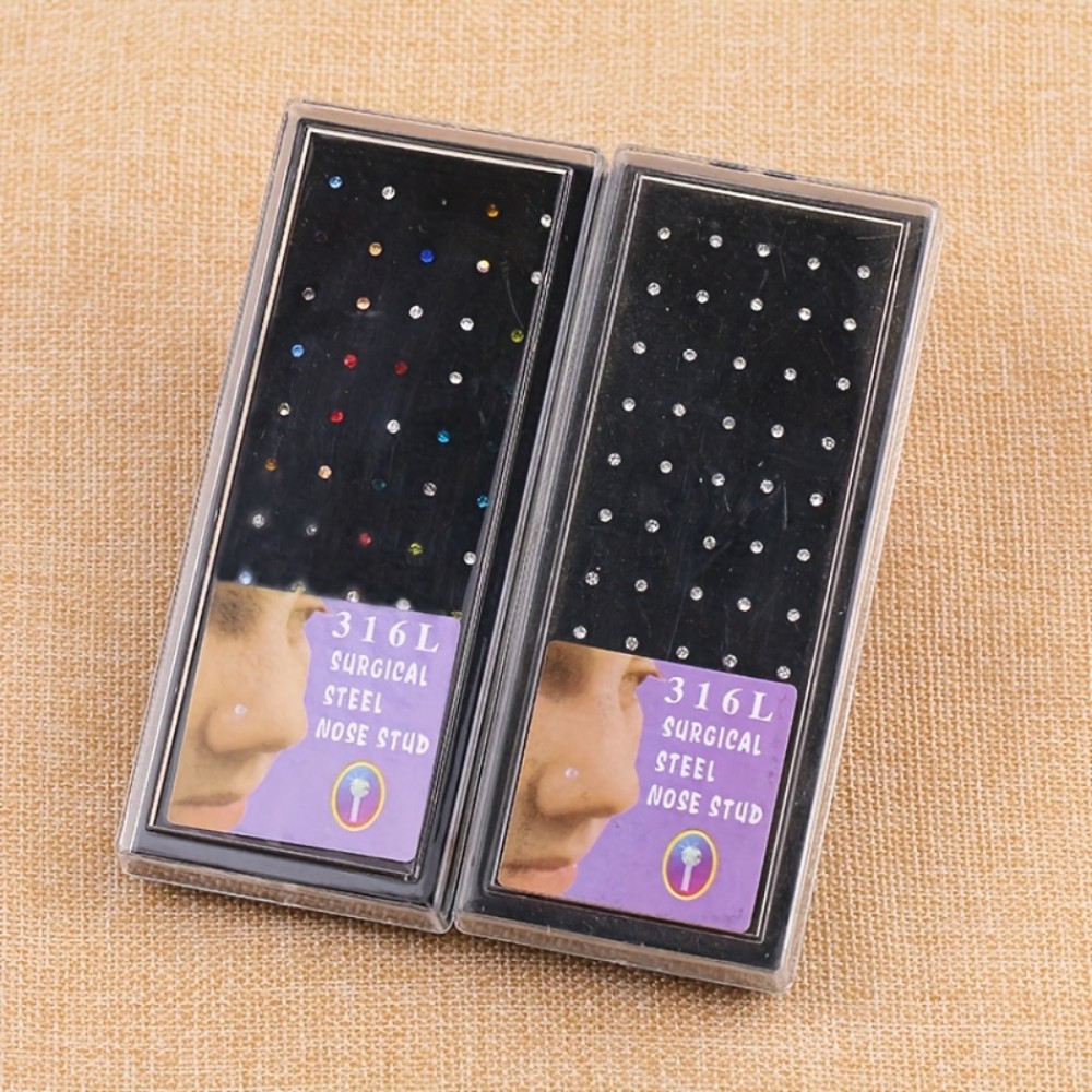 Body Jewelry Store - Ensemble de bagues de nez en