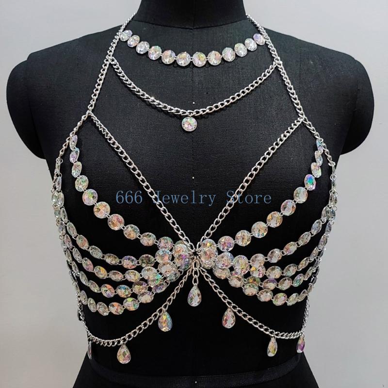 Body Jewelry Bra - F2TD – ensemble bijoux corps à