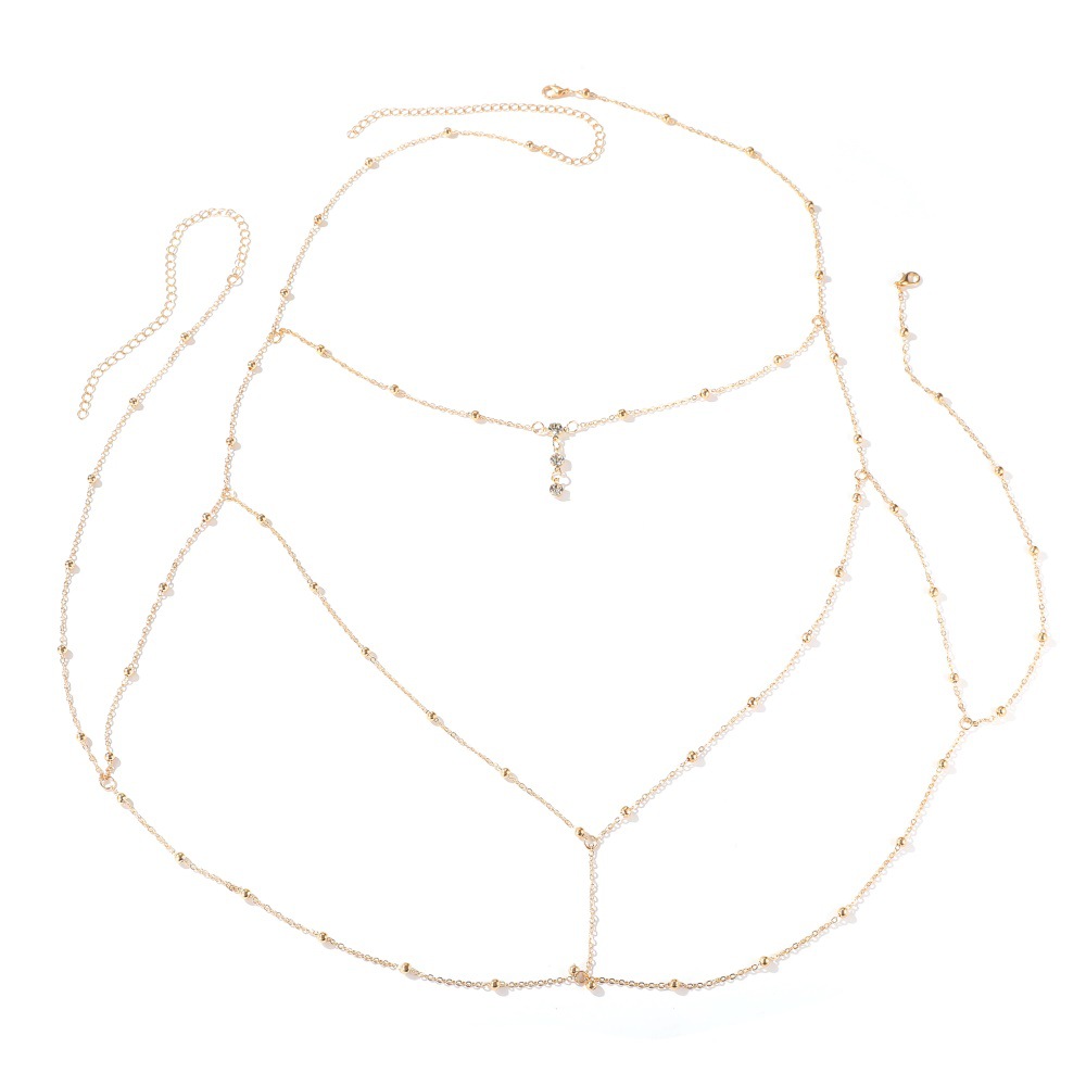 Body Jewelry Chest - Bijoux de poitrine en cristal pour