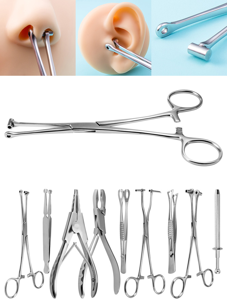 Body Jewelry Ring Opening Pliers - Outil de perçage corporel en acier