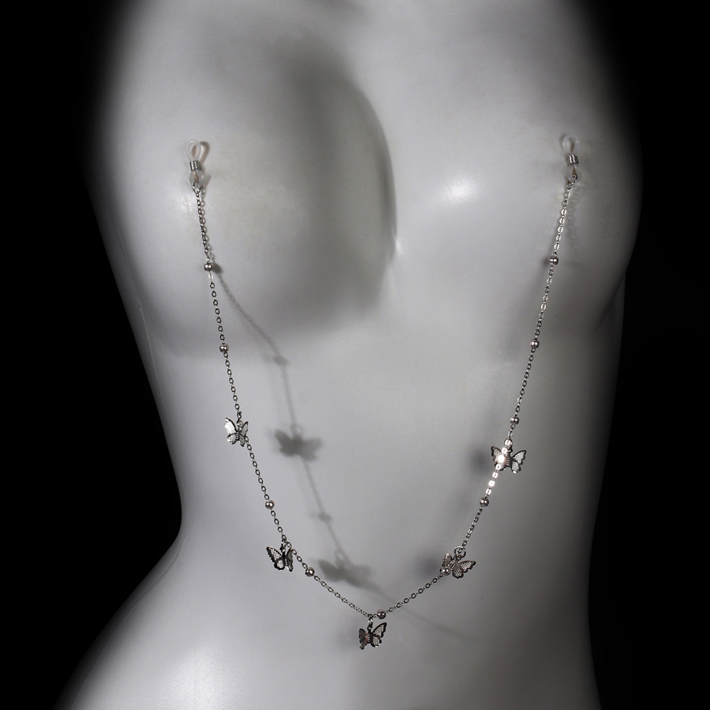 Body Jewelry Nipple Chain - Chaîne de poitrine sexy en métal