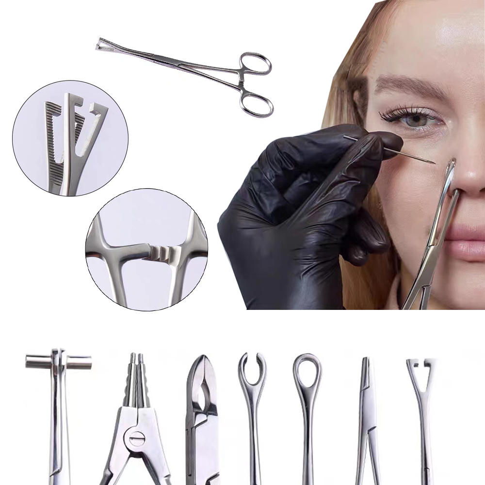 Body Jewelry Ring Opening Pliers - Pince de serrage professionnelle en acier