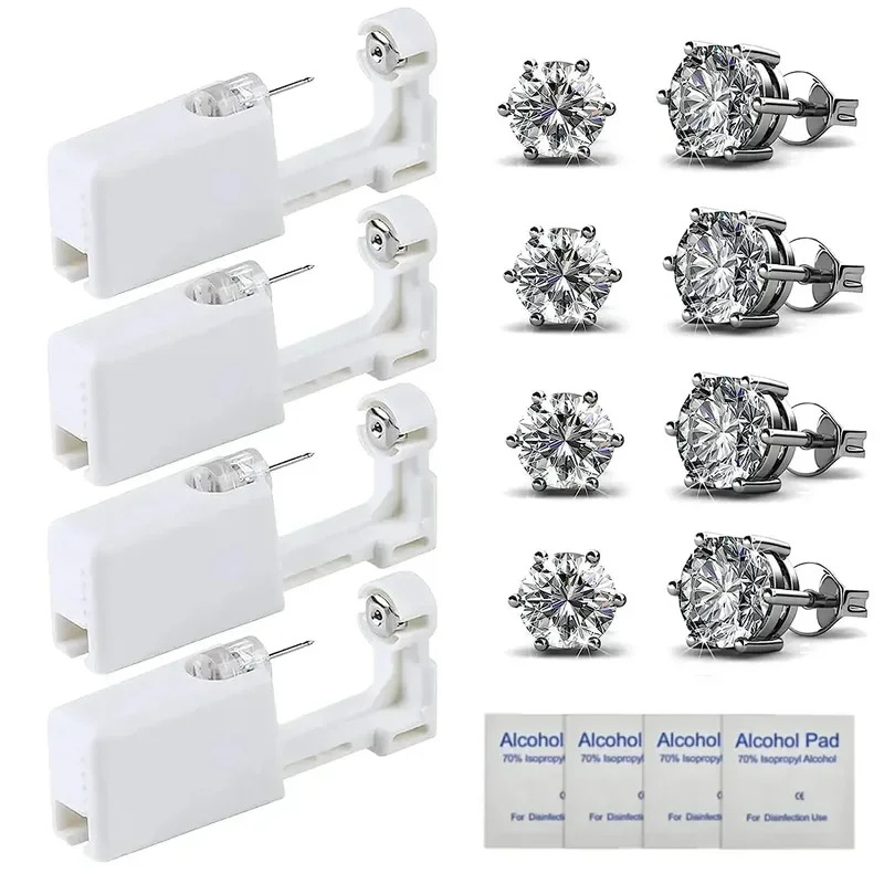 Body Jewelry Factory - Kit de Perçage d'Oreilles 2-12 Pièces,