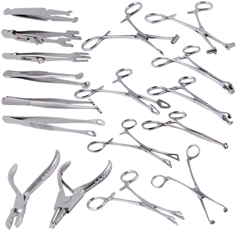 Body Jewelry Ring Opening Pliers - Pince à boule en acier pour