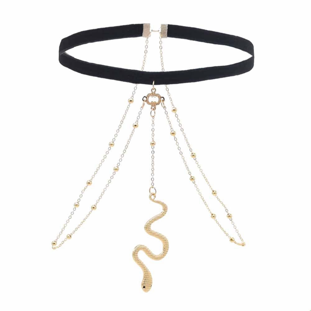 Body Jewelry Store - Bohojewelry-Chaîne de jambe en alliage métallique