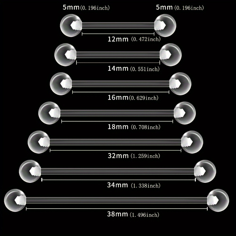 Body Jewelry Store - JKC Store 10 pièces ensemble d'haltères