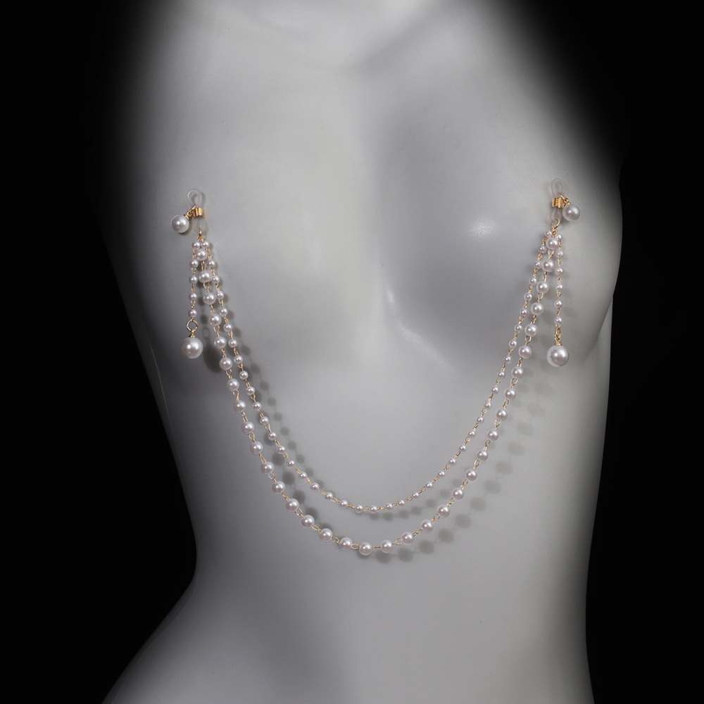 Chaîne de poitrine à pampilles - Body Jewelry Nipple Chain avis et prix