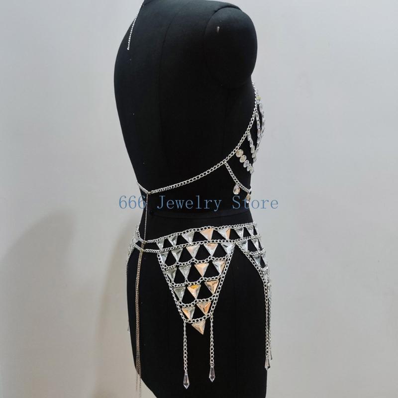 F2TD – ensemble bijoux corps à - Body Jewelry Bra avis et prix