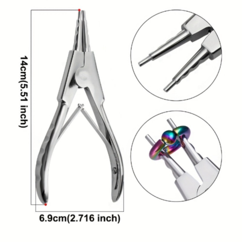 Pince à ouvrir les anneaux de  - Body Jewelry Ring Opening Pliers avis et prix