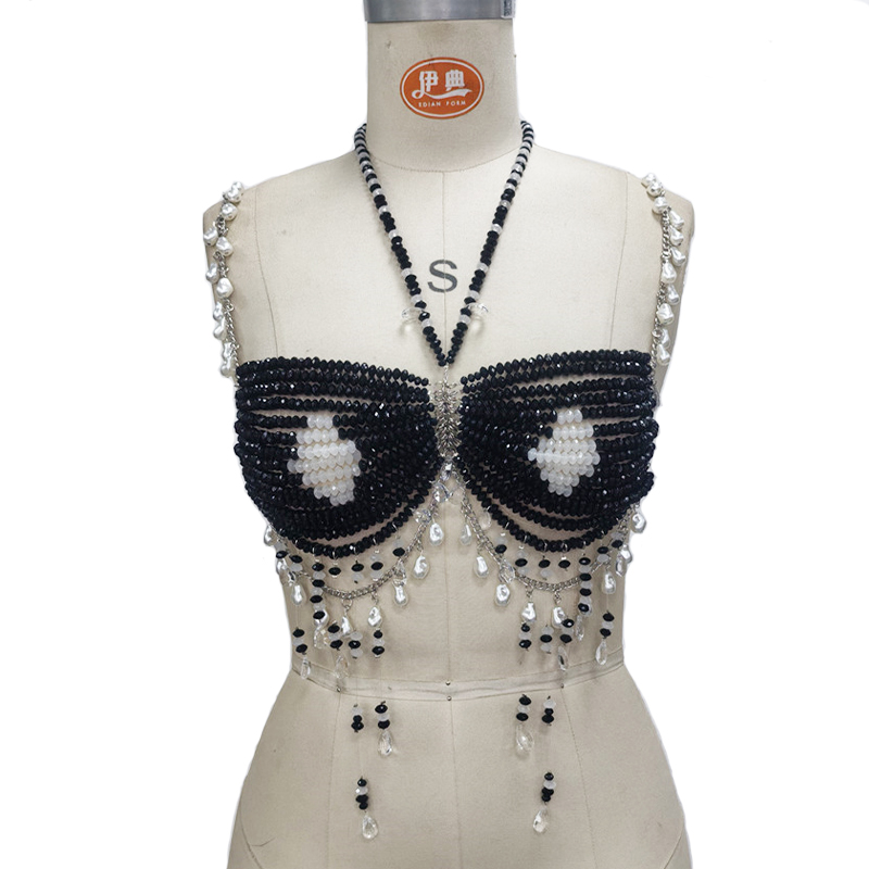 Chaîne de corps en cristal pou - Body Jewelry Nipple Chain avis et prix
