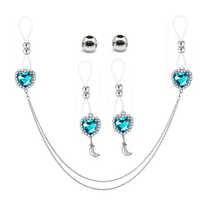 Bijoux de corps sans perçage,  - Body Jewelry Nipple Chain avis et prix