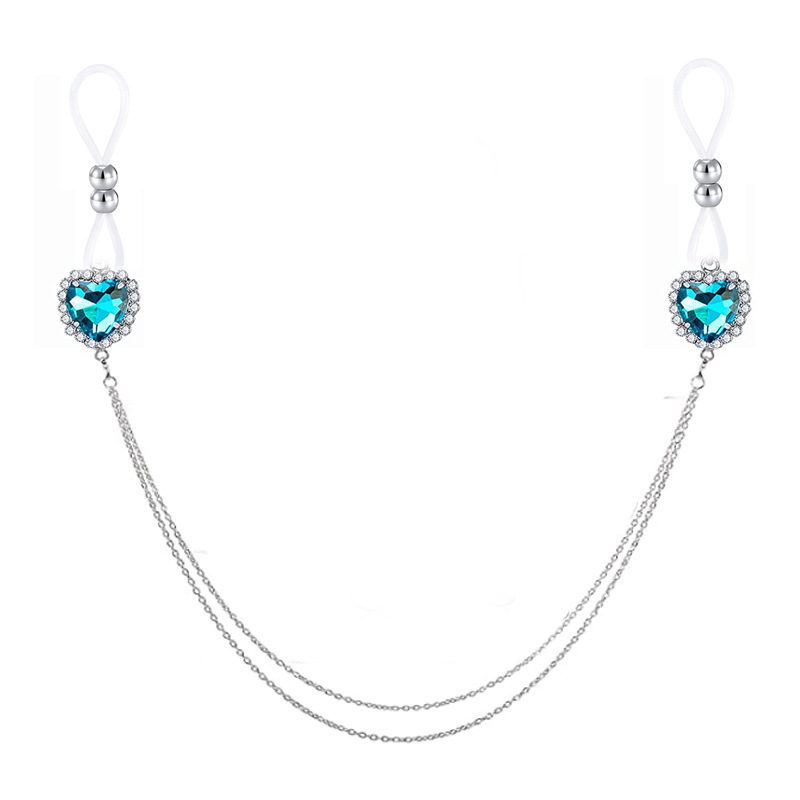 Bijoux de corps sans perçage,  - Body Jewelry Nipple Chain avis et prix