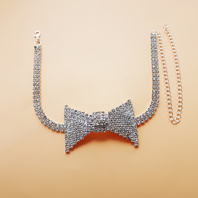 Collier ras du cou avec nœud e - Body Jewelry Retainers avis et prix