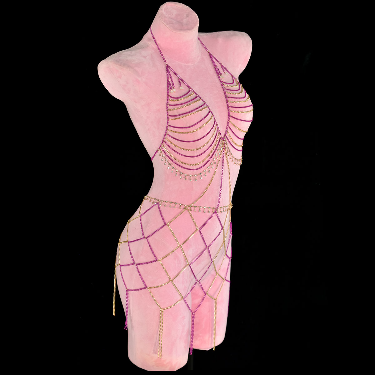 Haut tendance + robe à la tail - Body Jewelry Retainers avis et prix