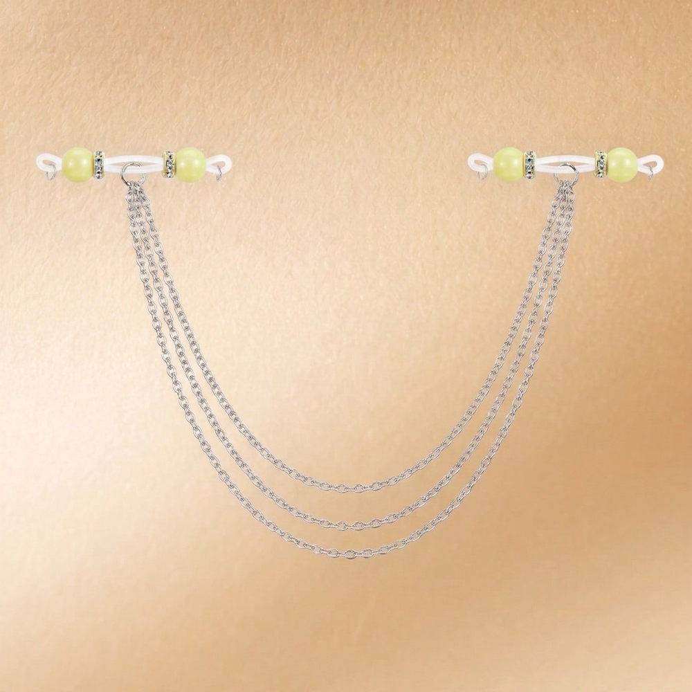 Chaîne de corps pour femme san - Body Jewelry Nipple Chain avis et prix