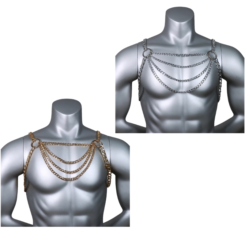 Chaîne poitrine en métal pour  - Body Jewelry Retainers avis et prix