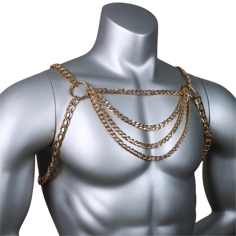 Chaîne poitrine en métal pour  - Body Jewelry Retainers avis et prix