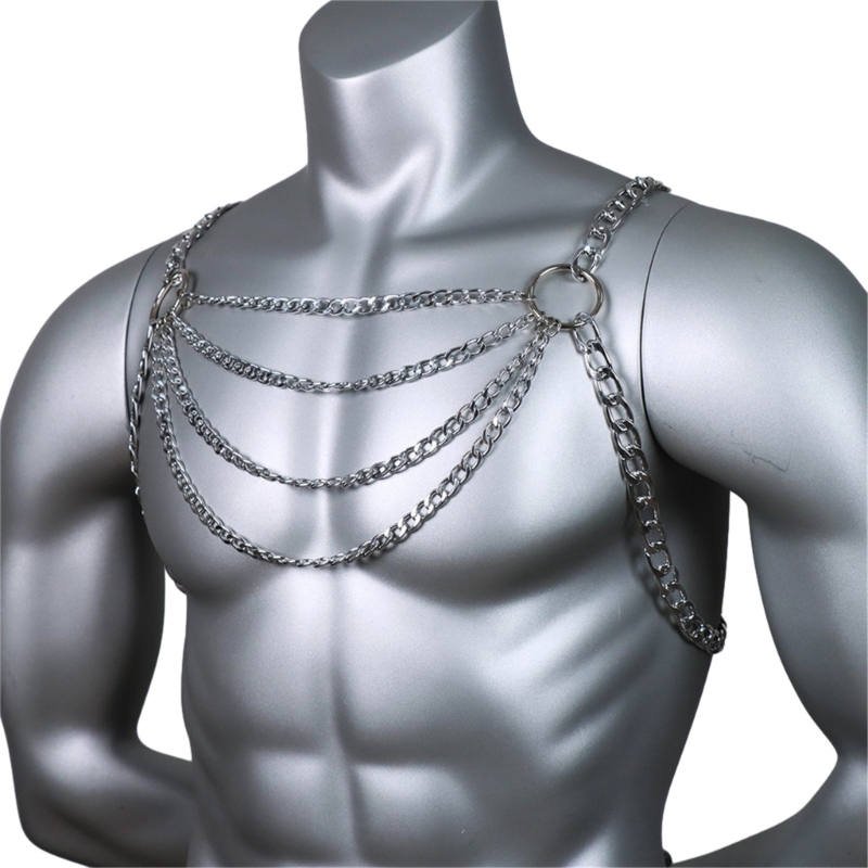 Chaîne poitrine en métal pour  - Body Jewelry Retainers avis et prix