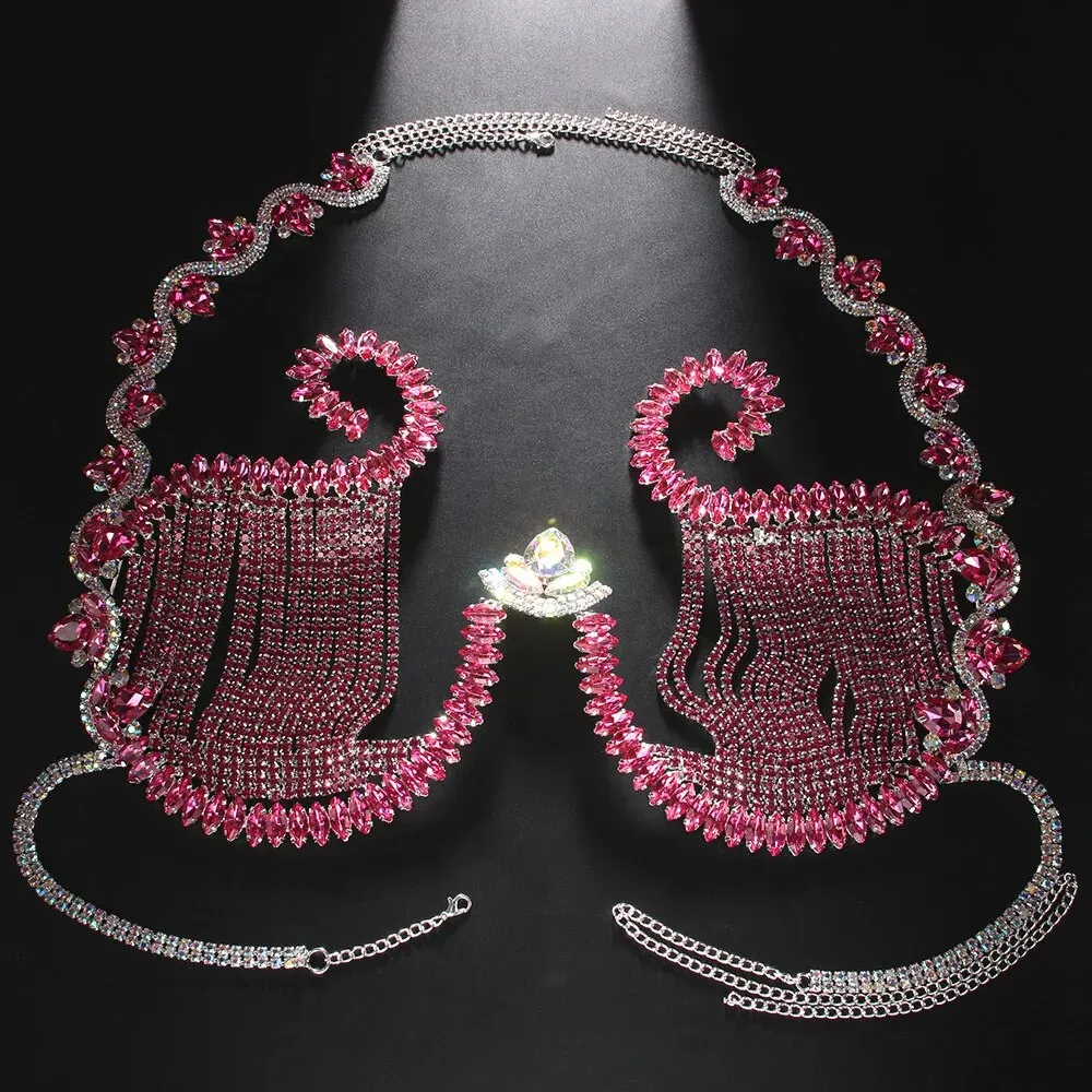 Soutien-gorge en biscuits rose - Body Jewelry Bra avis et prix