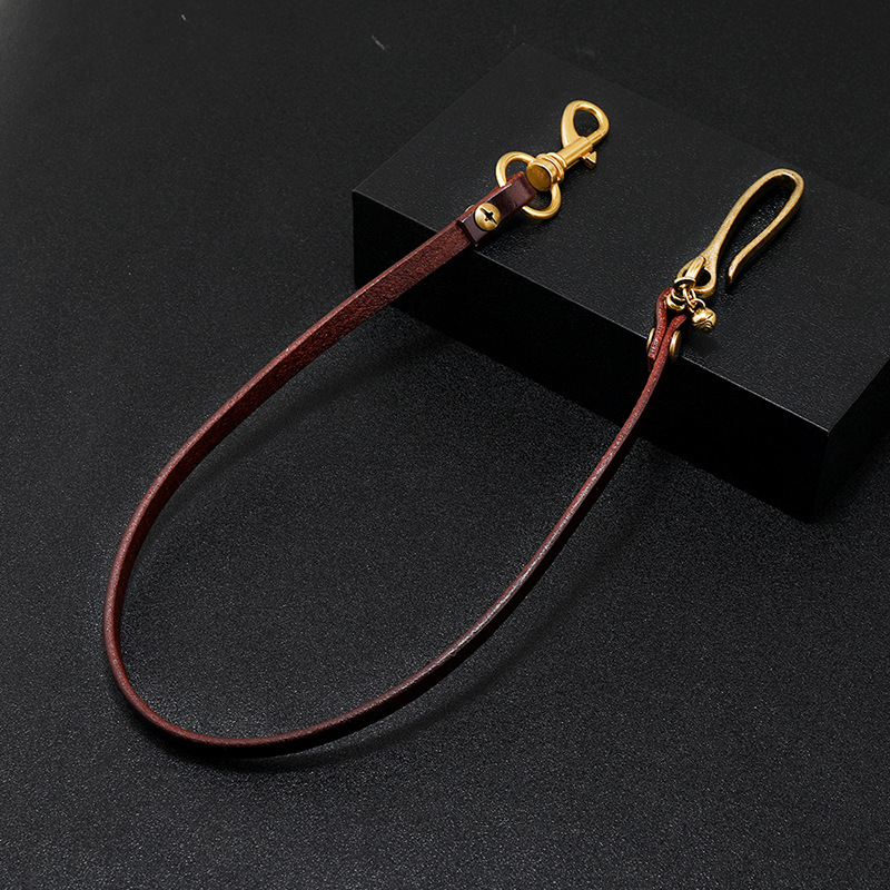 Porte-clés Long en cuir vérita - Body Jewelry Retainers avis et prix