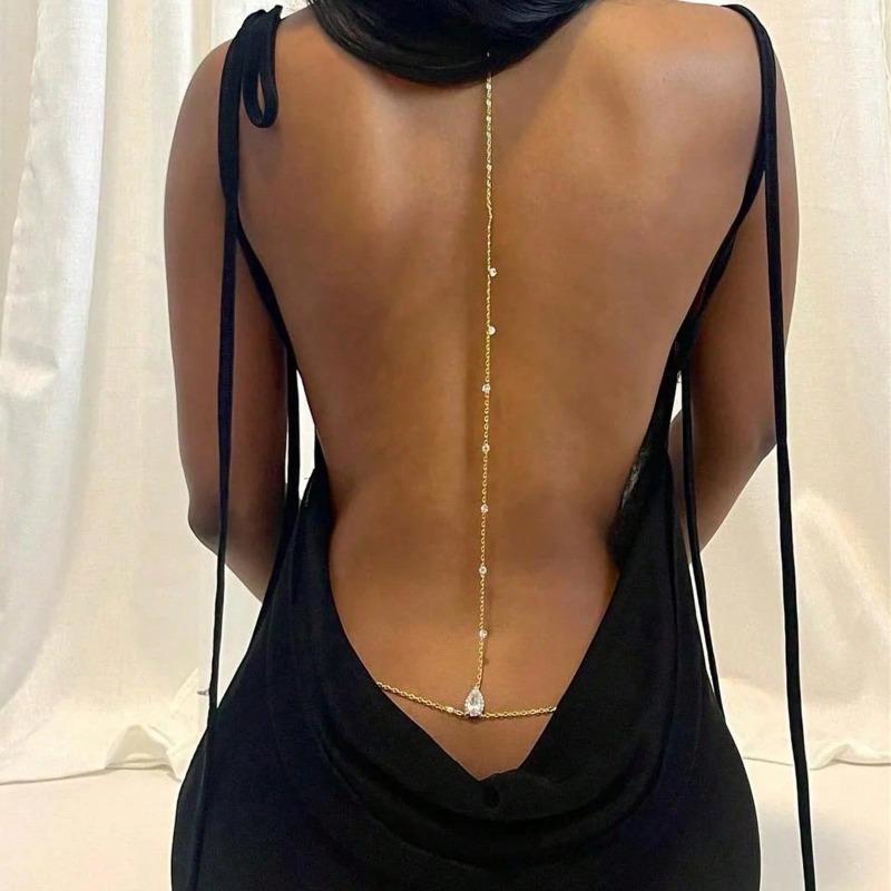 Mariée dos nu strass goutte d' - Body Jewelry Bra avis et prix