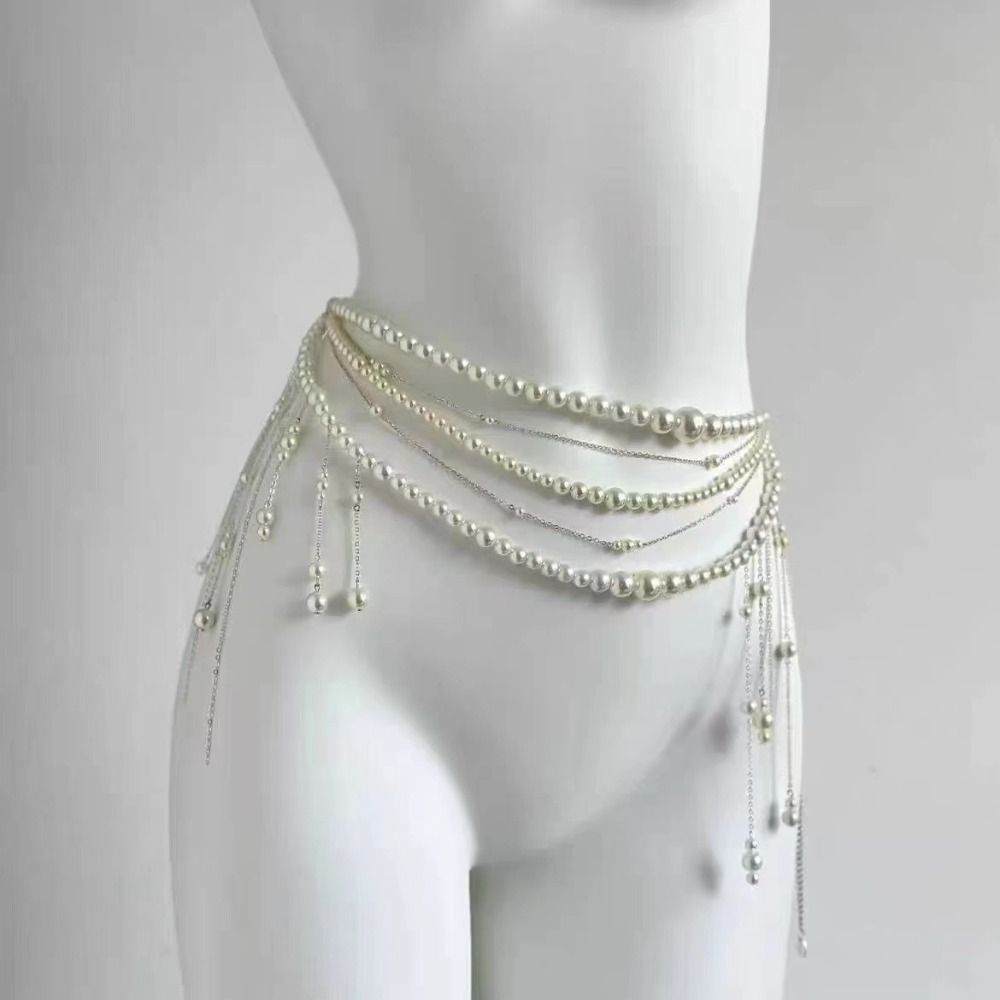 Chaînes de taille en perles él - Body Jewelry For Women avis et prix
