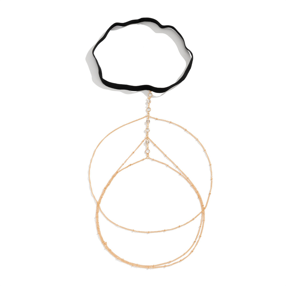Chaîne de jambe élastique bohè - Body Jewelry For Women avis et prix