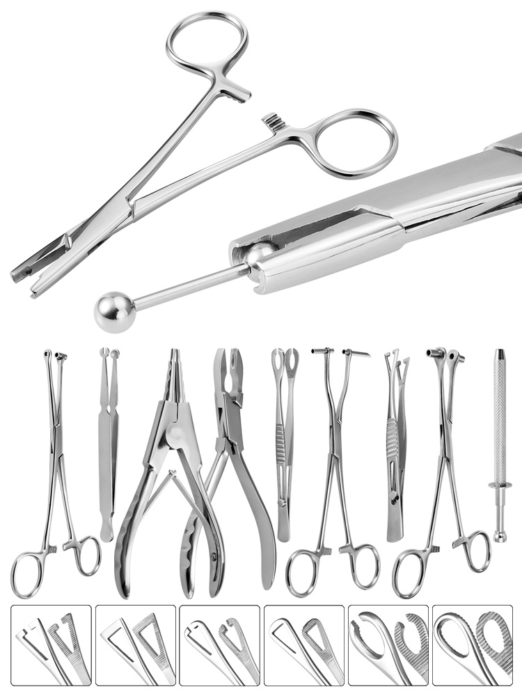 Outil de perçage corporel en a - Body Jewelry Ring Opening Pliers avis et prix