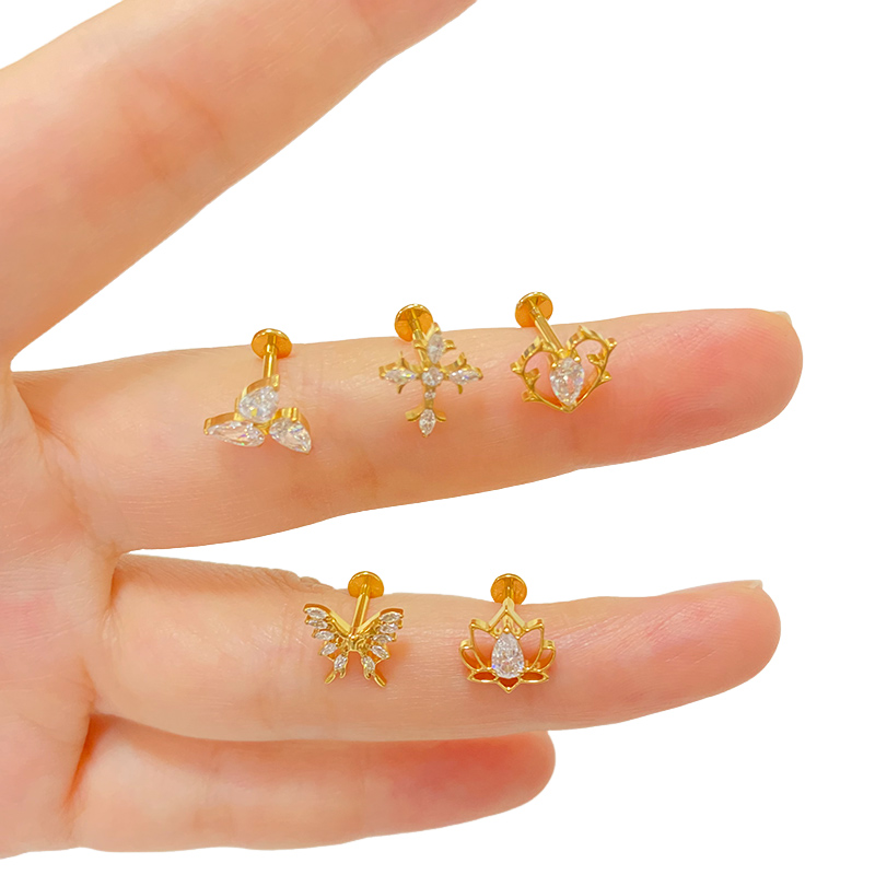 ASTM F136 titane oreille PIERC - Body Jewelry Factory avis et prix