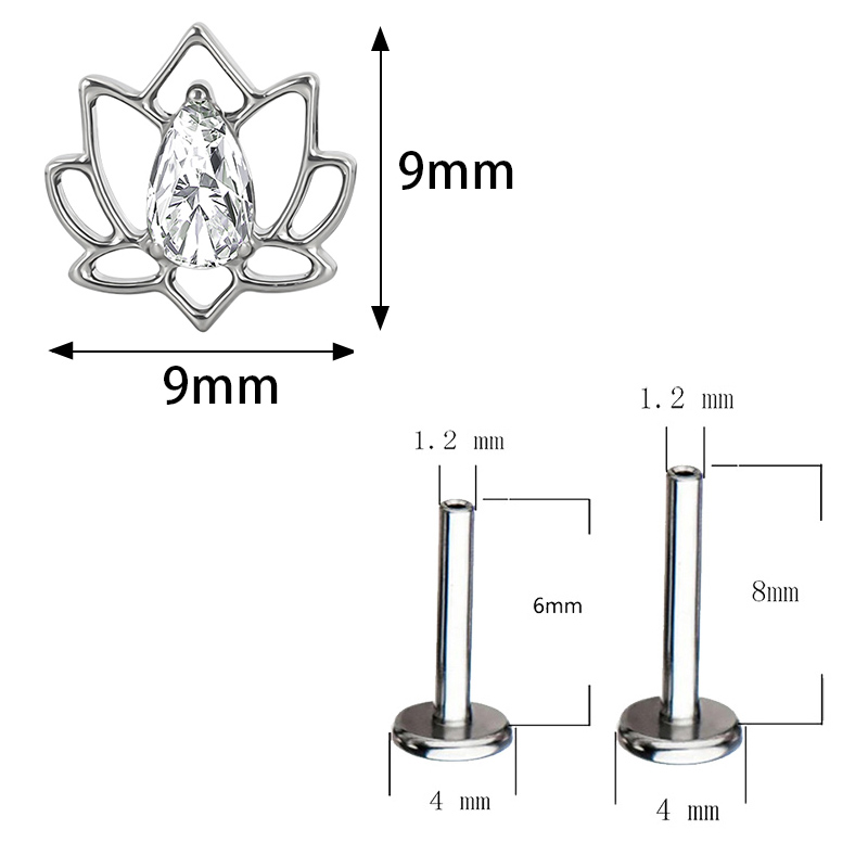 ASTM F136 titane oreille PIERC - Body Jewelry Factory avis et prix