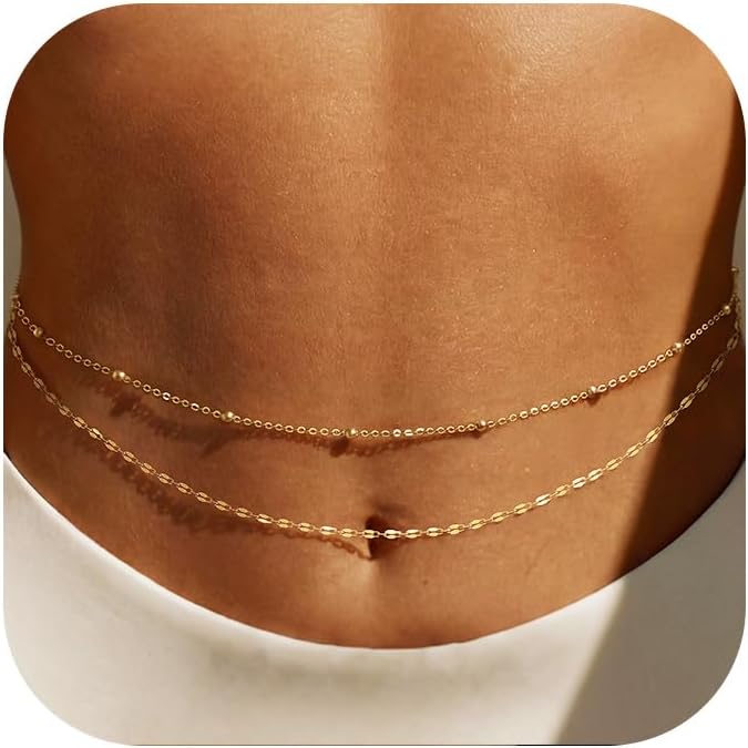 Chaîne de taille plaquée or 14 - Body Jewelry For Women avis et prix